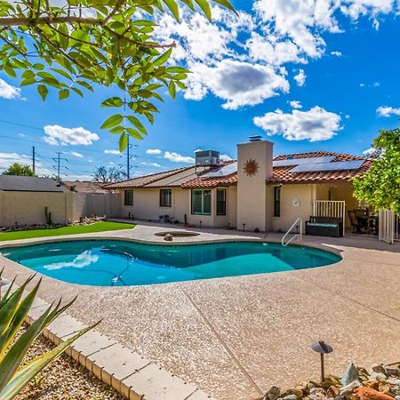 Cozy Phoenix Home Heated Pool & Spa With King Beds Exterior foto