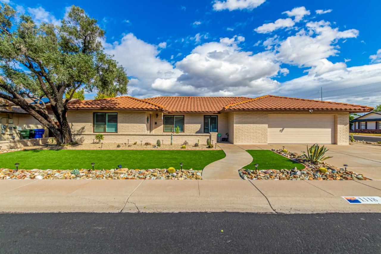 Cozy Phoenix Home Heated Pool & Spa With King Beds Exterior foto