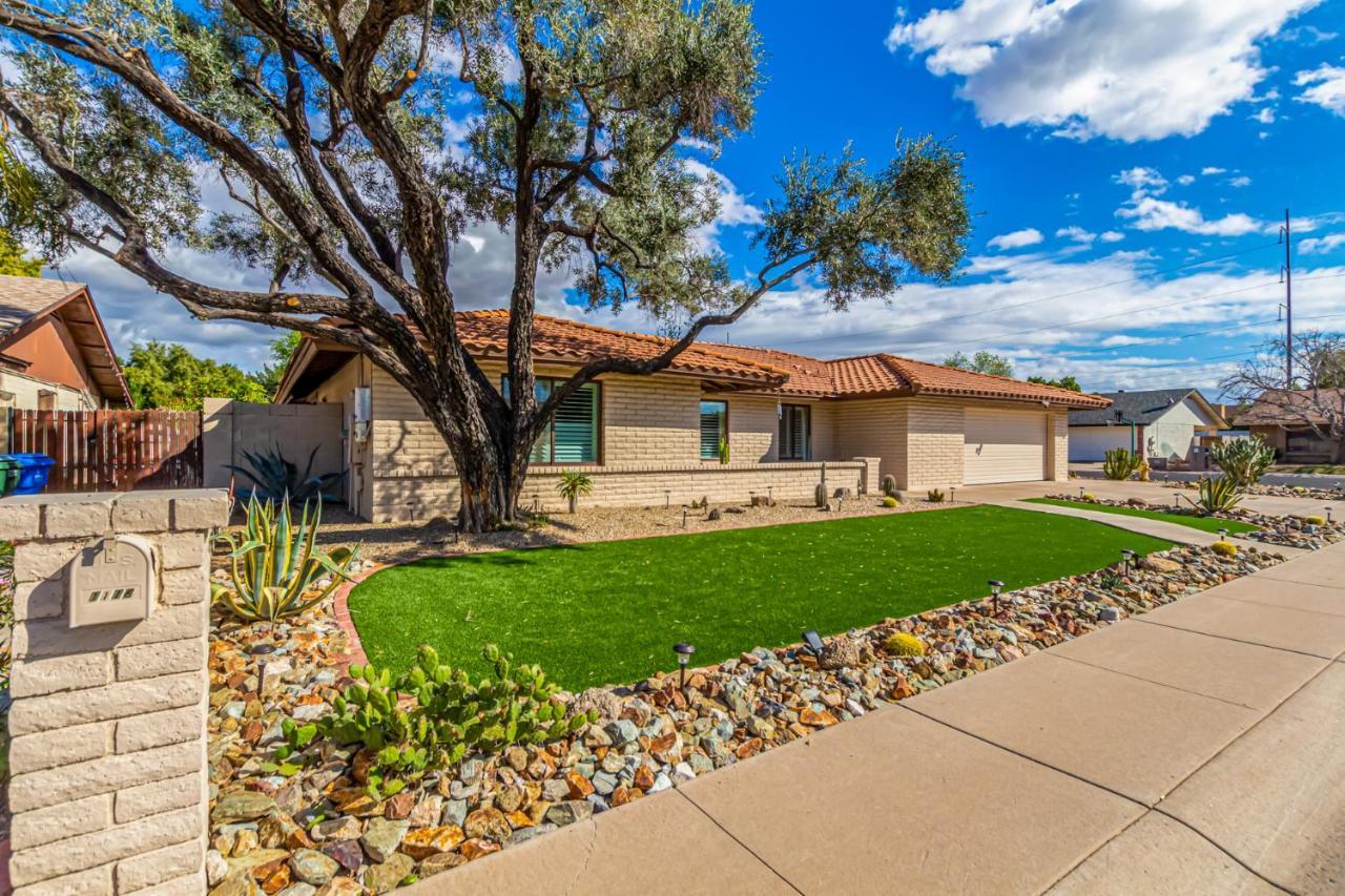 Cozy Phoenix Home Heated Pool & Spa With King Beds Exterior foto